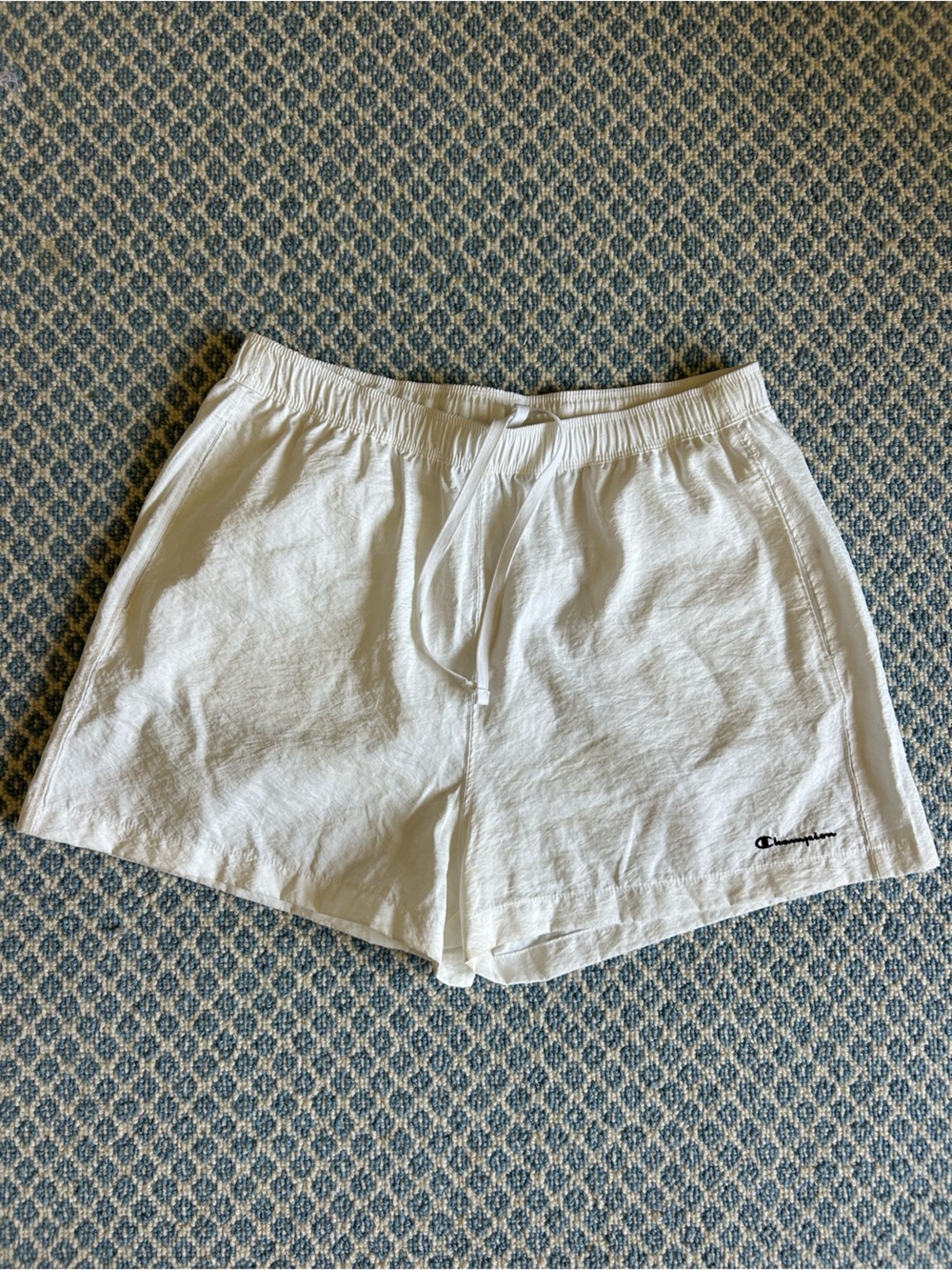 Champion Vintage Drawstring Shorts with Logo